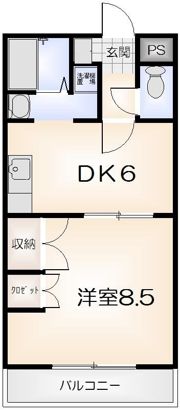 中山ビル 1番館の間取り画像