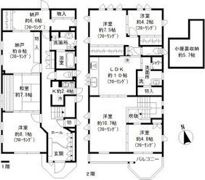 長久手市坊の後1116戸建の間取り画像