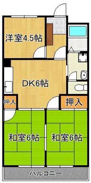 シャトレ熊西IIIの間取り画像