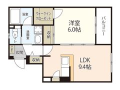 エバーグリーンの間取り画像