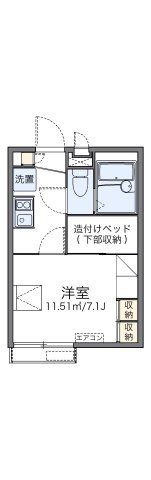 レオパレスシャルムⅡの間取り画像
