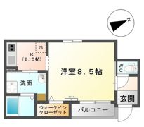 フリードハイムの間取り画像