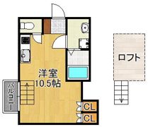 グッドライフ折尾の間取り画像