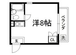 HAMASO京都今出川の間取り画像