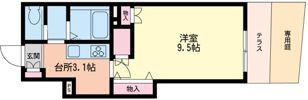 フロンティアコートの間取り画像