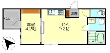 サルースの間取り画像