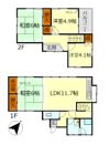 山手1丁目19番戸建の間取り画像