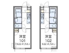 クレイノ桜が丘の間取り画像