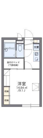 レオパレス富士見第二の間取り画像