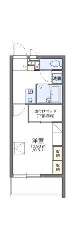 レオパレス日野OGMⅢの間取り画像