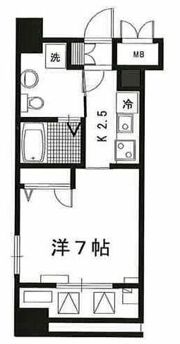 マストライフ目黒南の間取り画像