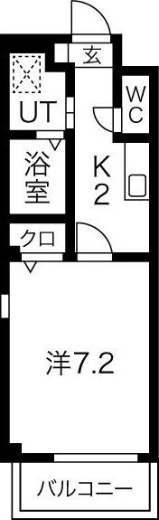 サニーコート松軒の間取り画像
