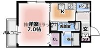 WEST高柳マンションの間取り画像