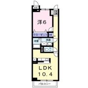 ラルジュ西金ヶ崎の間取り画像