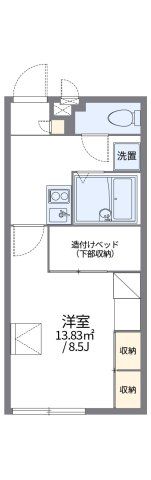 レオパレスEIKIの間取り画像