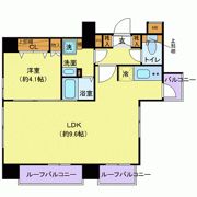 プレール文京WESTの間取り画像