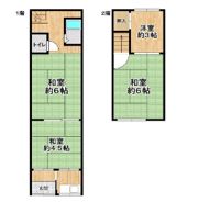 南寺方南通貸家の間取り画像