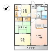 フォレストハイムDの間取り画像
