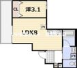 ALEGRIA瀬田の間取り画像