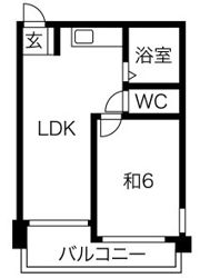 ベルシェ岡本の間取り画像