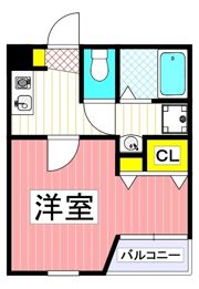 パレス長嶺の間取り画像