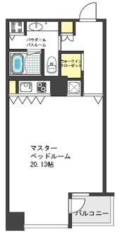 ザ・タワー大阪レジデンスの間取り画像