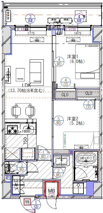 間取図