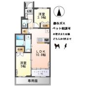 東五城字西大堀新築アパートの間取り画像