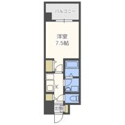 レジデンス本町靭公園の間取り画像