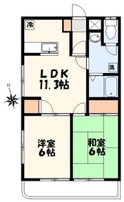 第5サンビレッジ泉水の間取り画像