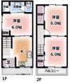 平池町テラスハウスの間取り画像