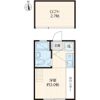 イーリスコート西横浜B棟の間取り画像