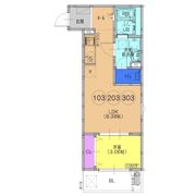 F+style大蓮北1号館の間取り画像
