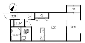 CAPARASⅡの間取り画像