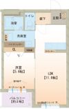 ハートフル 胡桃の間取り画像