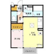 コーポボナールの間取り画像