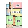 グランドハイツ田辺の間取り画像