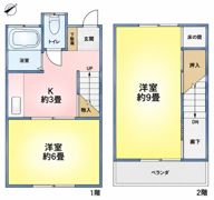 中台タウンハウスの間取り画像