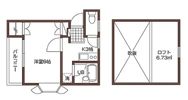 ハイツサンホープの間取り画像
