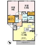 GLANZ KISHIBEの間取り画像