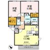 GLANZ KISHIBEの間取り画像