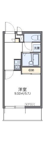 レオパレスアトレの間取り画像