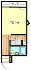 パートナー奥田の間取り画像