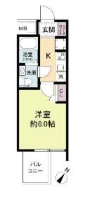 セレニテ神戸ミラクの間取り画像