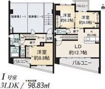 OSM植田・弐番館の間取り画像