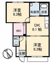 ルミナスキタヤマの間取り画像