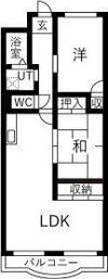Belong枚方東1番館の間取り画像
