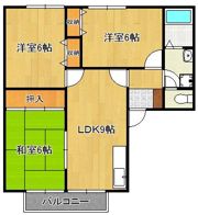 ハイツ新町の間取り画像