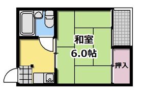 戎マンションの間取り画像