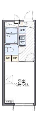 レオパレスエターナルⅡの間取り画像